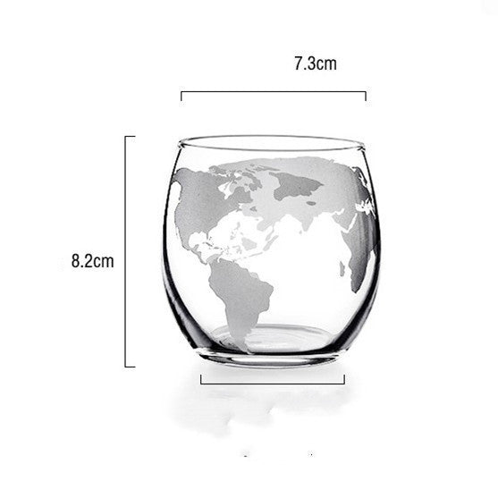 GLOBE Wine Glass & Bottle