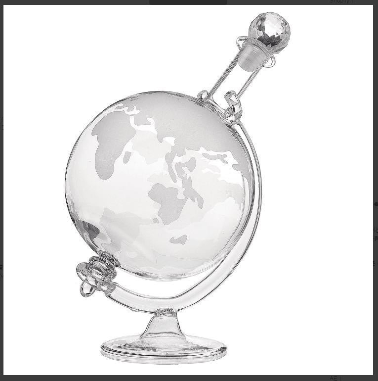 GLOBE Wine Glass & Bottle