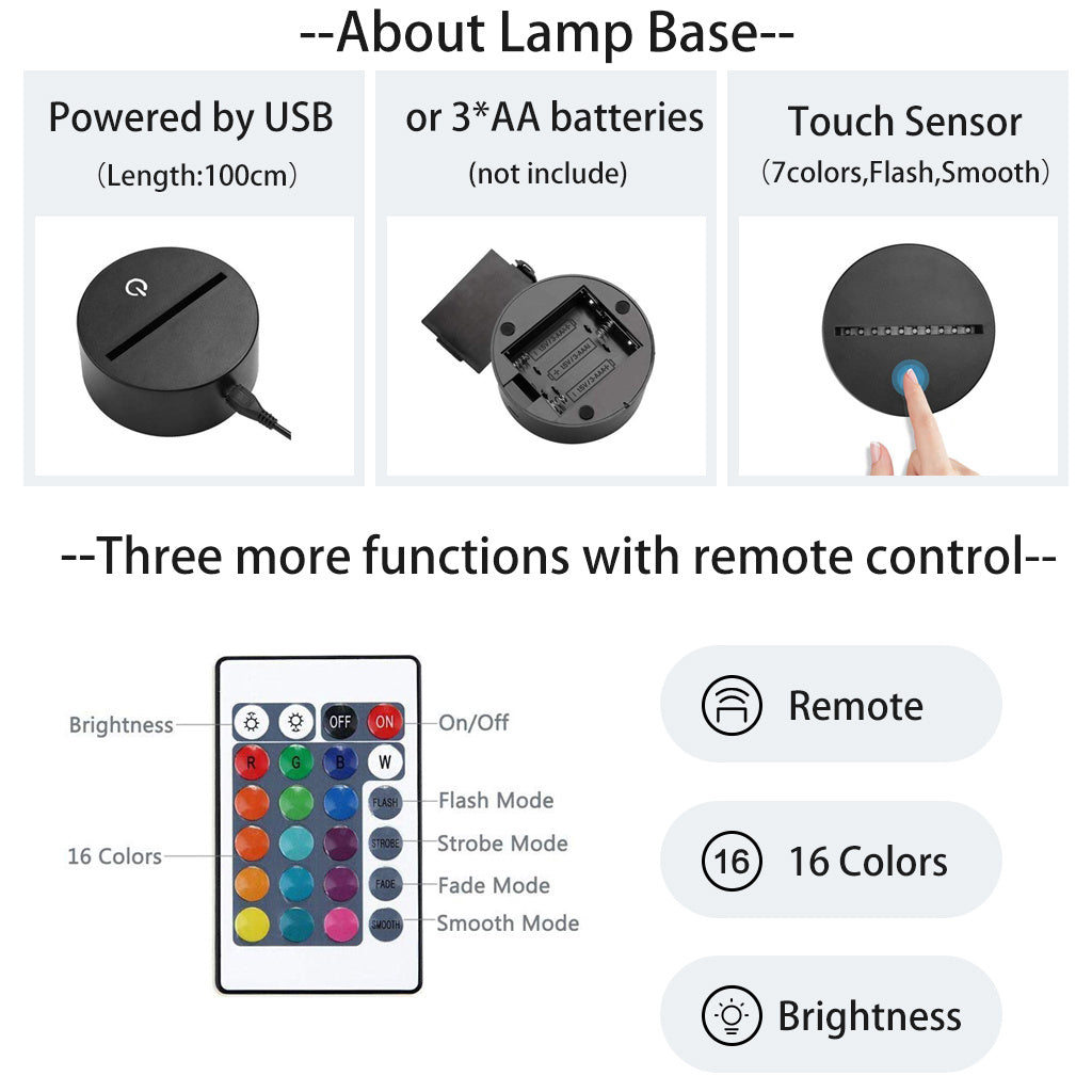 Aircraft Light Hologram | Night Light